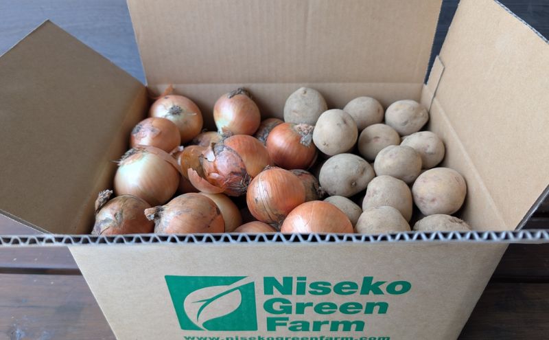 【2026年発送】 オーガニック じゃがたま BOX 約10kg 有機栽培 じゃがいも 玉ねぎ 北海道 倶知安 ニセコグリーンファーム