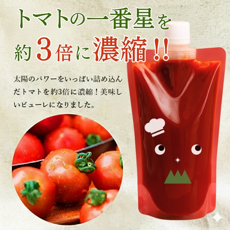 定期便 12ヶ月 トマトピューレ 380g×1本 トマトの一番星ピューレ トマトの一番星ピューレ トマト ピューレ とまと 五つ星ひょうご 無添加 スパゲッティ スパゲティ パスタ ぱすた リゾット スープ イタリアン 兵庫県 加西市