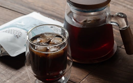 雪町コーヒー 水だしパック（4個入り）3個セット 自家焙煎 低温貯蔵 エチオピア 北海道 沼田町 n-0146