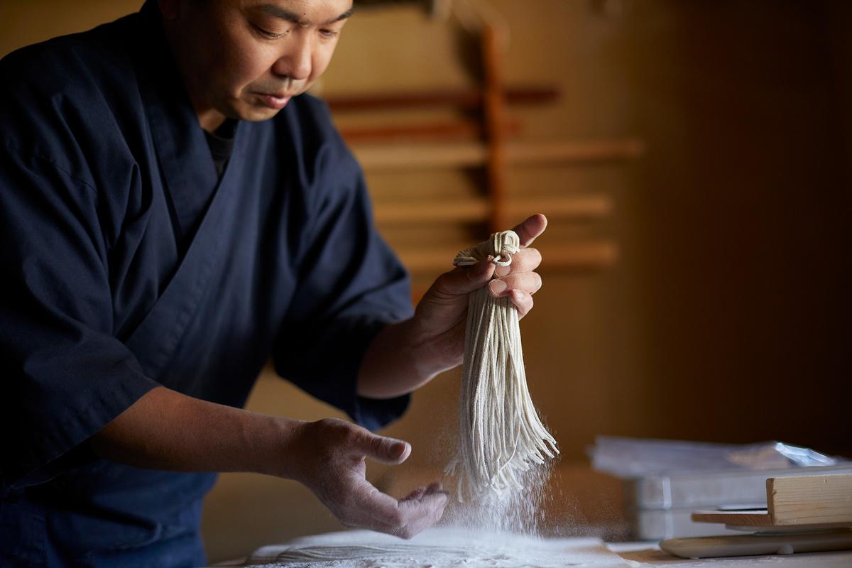 生そば（3人前）＆ そばつゆ2種類セット　温泉水仕込み　中棚温泉　長野　信州　小諸　蕎麦　年越し