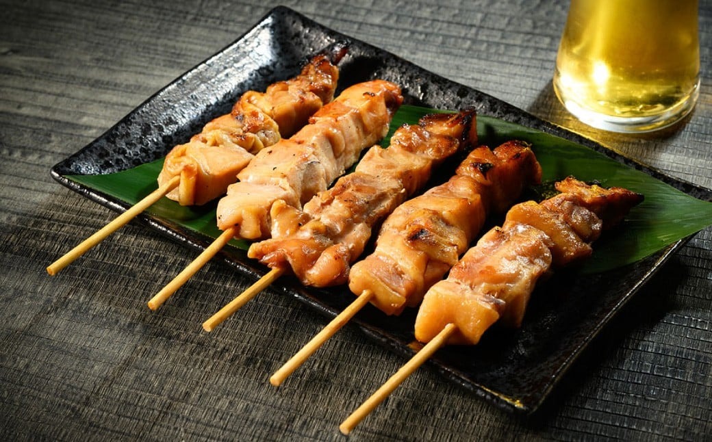 焼き鳥 つくば鶏 30本｜鶏肉 肉 お肉 鶏 とりにく とり 串 串焼き おつまみ あて BBQ バーベキュー 惣菜 おかず 焼鳥 国産 冷凍 お取り寄せ 茨城県 守谷市