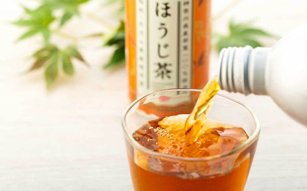 神奈川県南足柄市のふるさと納税 足柄茶リシール缶ほうじ茶465g×24本入【お茶 足柄茶 神奈川県 南足柄市】