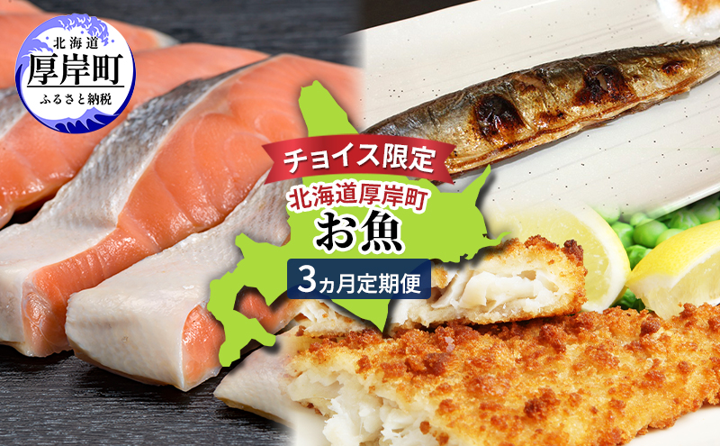 北海道 厚岸町 お魚 3ヵ月 定期便 [ 鮭 さけ サケ 焼き魚 サンマ 秋刀魚 さんま 漬魚 魚 魚介類 加工食品 ]
