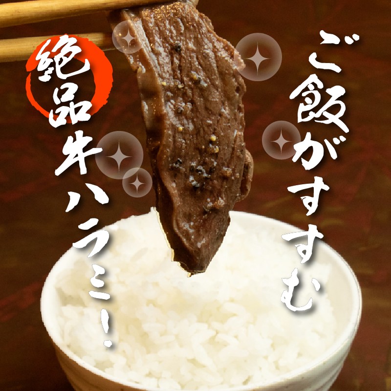 牛ハラミ 2kg 牛ハラミ 2キロ 厚切り 熟成 冷凍 大容量 スライス 牛肉 精肉 焼肉 BBQ バーベキュー おかず おつまみ 北海道 滝川市