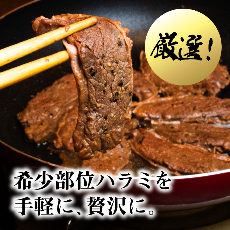 牛ハラミ 3kg 牛ハラミ 3キロ 厚切り 熟成 冷凍 大容量 スライス 牛肉 精肉 焼肉 BBQ バーベキュー おかず おつまみ 北海道 滝川市