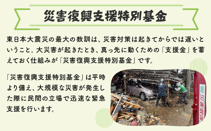 日本財団災害復興支援特別基金への寄附【災害支援】（返礼品なし）【MRI-AiD】【寄付額：1万円】