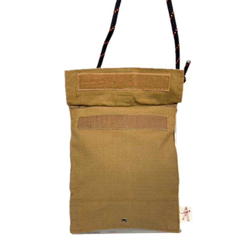 【一点物】高梁市消防本部 消防服リメイクポシェット(大) ポシェット バッグ ファッション かばん 鞄 岡山 高梁市