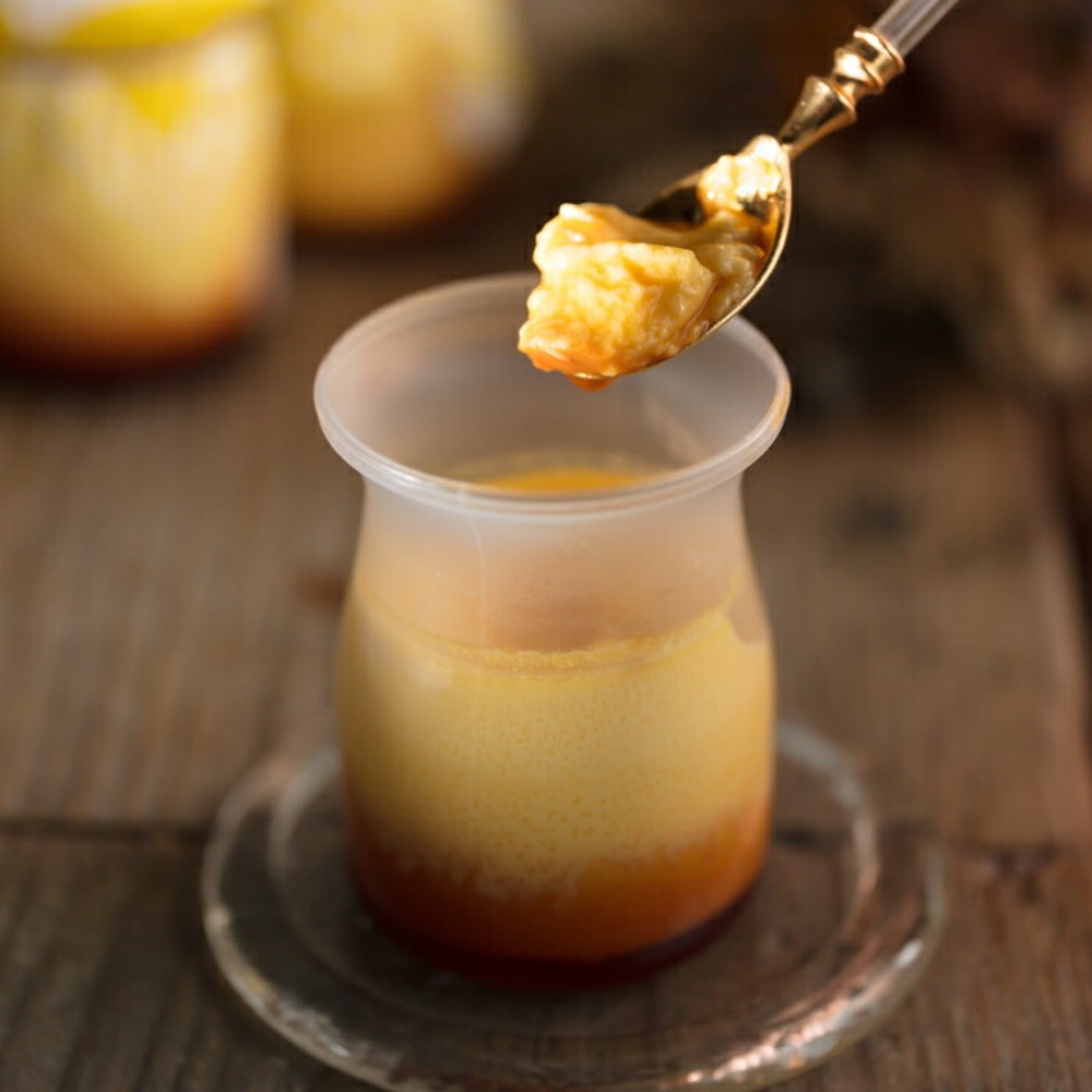 12-307 【バレンタインデー】焼きちぃずぷりん・濃厚な白いぷりん（各５個）