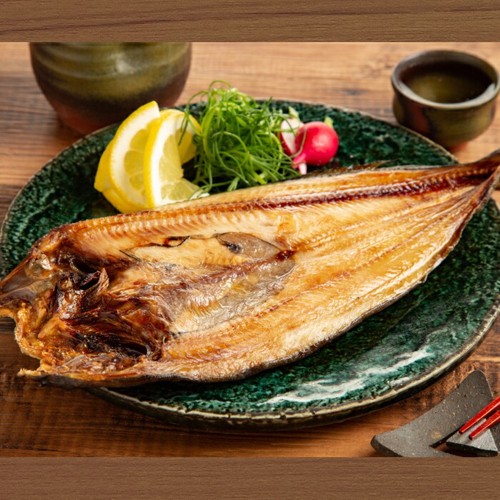 13-367 【バレンタインデー】高級！こだわり一夜干し真ほっけ開き　特大サイズ３枚