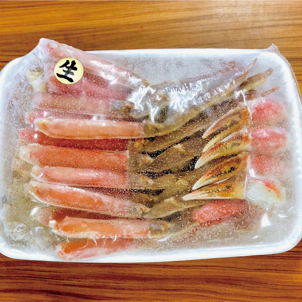 16-157 【バレンタインデー】オホーツク産ズワイガニの蟹身セット（1kg前後）