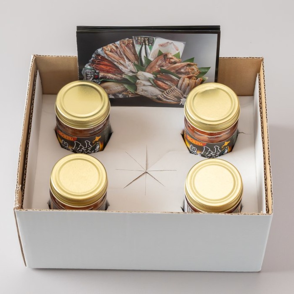 22-152 【ホワイトデー】北海道産鮭親子漬けプレミアム4個セット～いくら増量しました～