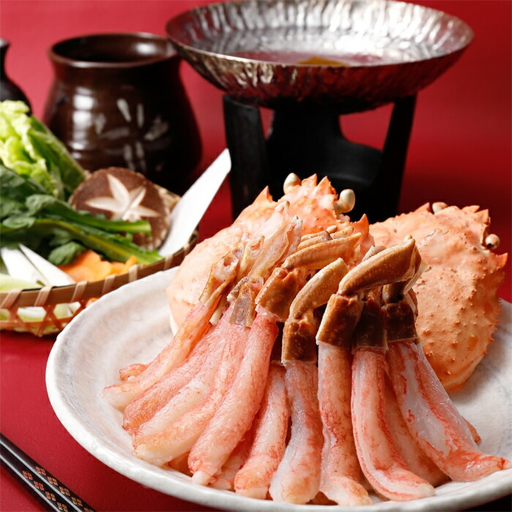 27-63 【バレンタインデー】生ずわいがにしゃぶしゃぶ用ポーション5L～8L(1kg)