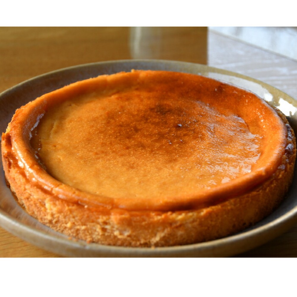 27-64 【バレンタインデー】Cafe ほの香のベイクドチーズケーキ(6号) 2個セット