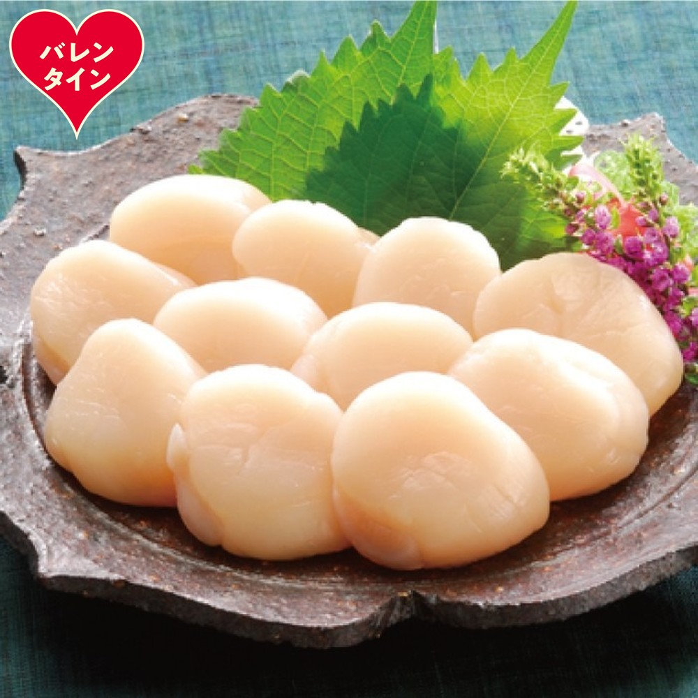 30-131 【バレンタインデー】オホーツク産ほたて貝柱1kg