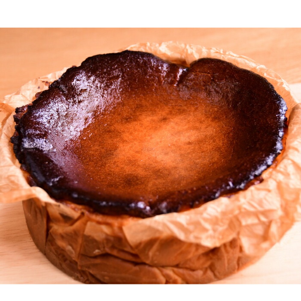 31-16 【バレンタインデー】Cafe ほの香のオホーツクバスクチーズケーキ(6号)