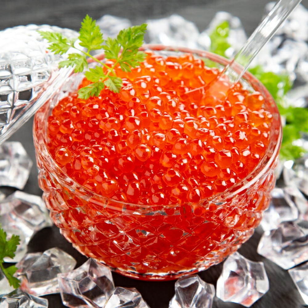 35-56 【バレンタインデー】鱒いくら醤油漬け200g×4パック 合計800g