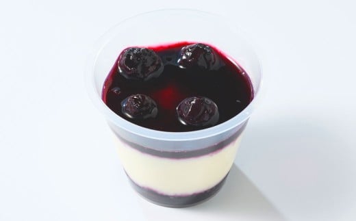 とろ生チーズプリン(ブルーベリーソース)3個セット | プリン デザート スイーツ お菓子 洋菓子 菓子 ブルーベリーソース ブルーベリー ソース 生チーズ チーズ 冷凍 3個 セット