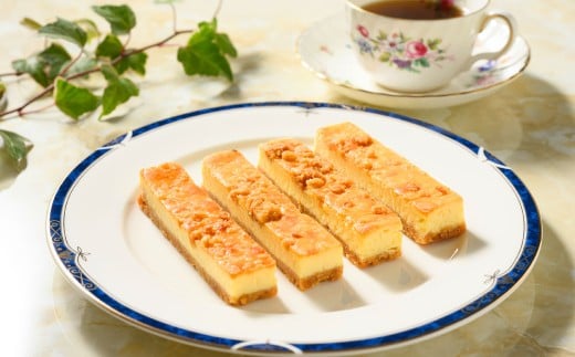 ベイクド cheese cake バー4本セット | チーズケーキ ケーキ ベイクドチーズケーキ デザート スイーツ お菓子 洋菓子 4本 セット 菓子 冷凍