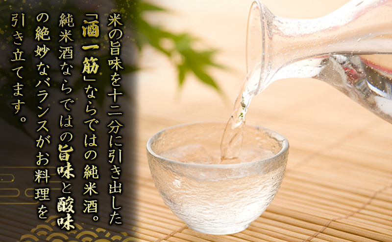 利守酒造 「 酒 一筋 」 純米 （720ml×2本セット） お酒 日本酒 