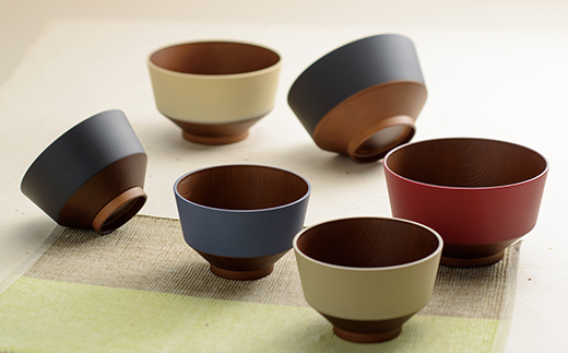 和の色 汁椀 漆黒５客セット 汁椀 日本製 飯椀 取り皿 お椀 椀 漆器 伝統工芸 工芸品 F6P-2576