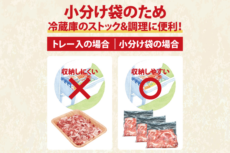 国産豚肉 こま切れ 300g×6p (1.8kg) 【2026年5月発送予定】【 小分け ・ 真空パック 】 ( 茨城県共通返礼品・茨城県産 ) ブランド豚 ローズポーク 茨城 国産 切り落とし 豚 豚肉 豚こま 豚こま切れ 冷凍