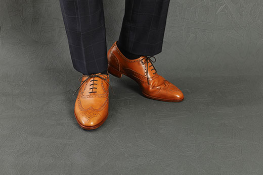 手作りにこだわったオーダーシューズ・キップ革(本革)【革靴仕立て券送付】【R026W】