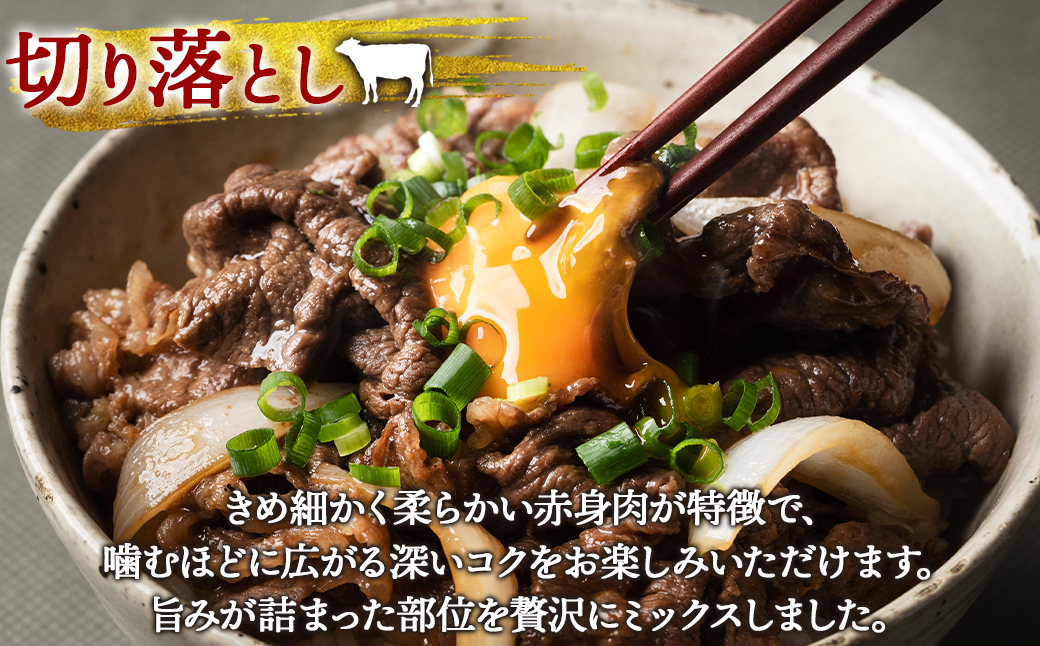 【旨みあふれる良質な赤身！】北海道産 鹿部牛 切り落とし 800g 牛肉赤身 国産牛肉