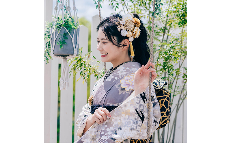 Arenca 百花八重菊 No.8356 髪飾り かんざし 花 和装 着物 ドレス 造花飾り ヘアアクセサリー フラワー 卒業式 卒園式 入園式 入学式 成人式 結婚式 東京 墨田区