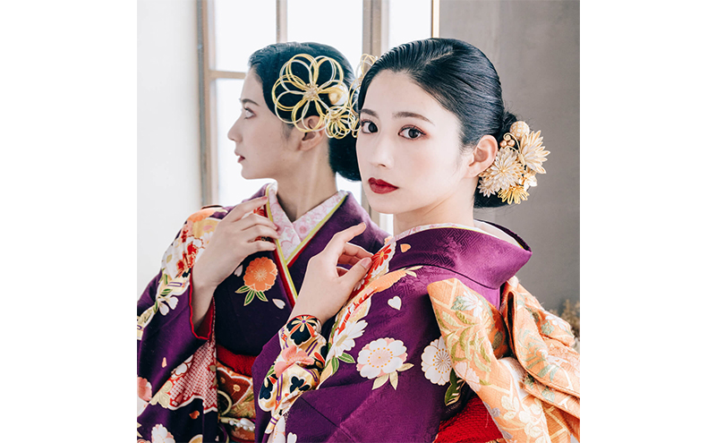 Arenca 麗華爛漫 No.8389 髪飾り かんざし 花 和装 着物 造花飾り ヘアアクセサリー フラワー 卒業式 卒園式 入園式 入学式 成人式 結婚式 東京 墨田区