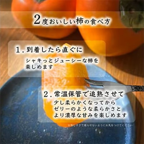 先行受付!　柿　種無し　赤秀品　大玉　5～6個　約2kg