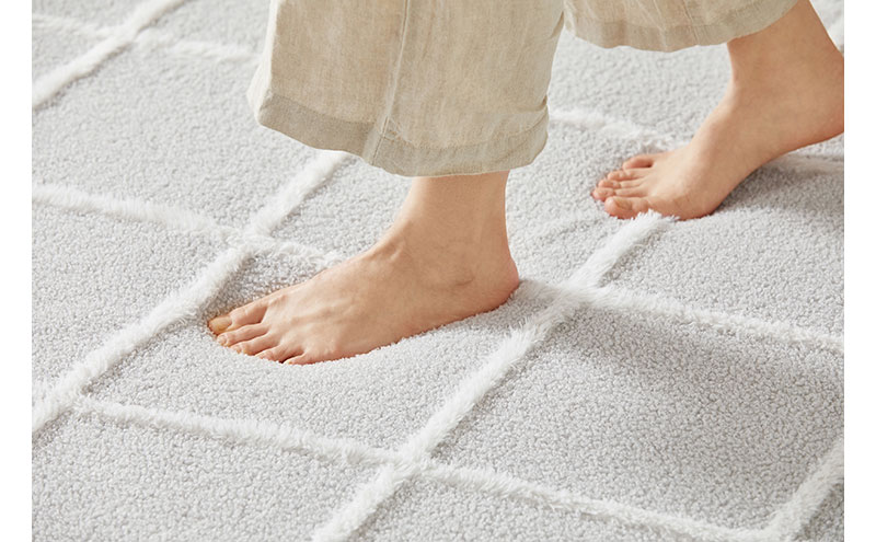 はがして洗える Hagash カバーベニワレン風 HAGCB-1318 グレージュ ラグ カバー 約1.5畳 洗える 洗濯機 おしゃれ カーペット ラグマット オールシーズン 一人暮らし リビング アイリスオーヤマ ハガッシュ Hagash カバーラグ