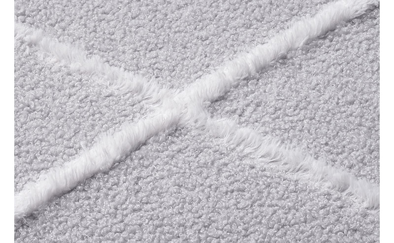 はがして洗える Hagash カバーベニワレン風 HAGCB-1318 グレージュ ラグ カバー 約1.5畳 洗える 洗濯機 おしゃれ カーペット ラグマット オールシーズン 一人暮らし リビング アイリスオーヤマ ハガッシュ Hagash カバーラグ