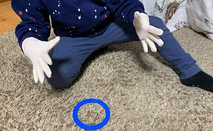 お子様の肌に優しいコットン綿手袋（1双） ファッション 子供服 キッズ ファッション小物 敏感肌用 アトピー用 保護用 