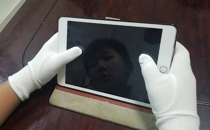 お子様の肌に優しいコットン綿手袋（1双） ファッション 子供服 キッズ ファッション小物 敏感肌用 アトピー用 保護用 