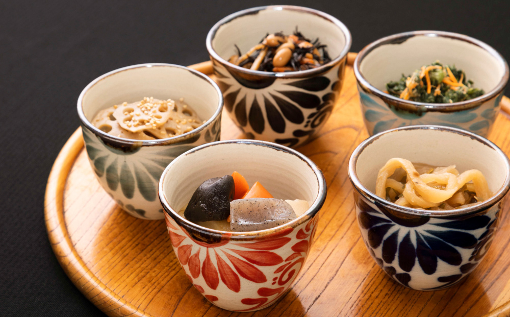 ＜色が選べる！＞唐草そば猪口　2個セット【尚工房】