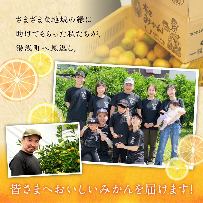 Y　有田みかん6キロ、レモン二種、べにはるか、おおまさり ZE6482_Y_【直営限定】【2026先行予約】有田みかん 1kg 秀品（S～L