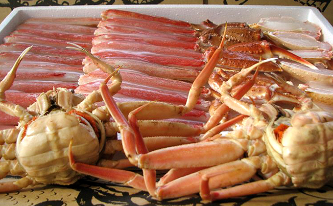 オス・メス揃いで仲良し贅沢 カニ三昧セット ずわい蟹 ずわいガニ ズワイガニ 蟹 