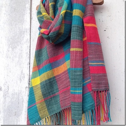 ito to iro 手染め・手織り仕上「ストール」メリノウール100%ストール【2】 ファッション小物 