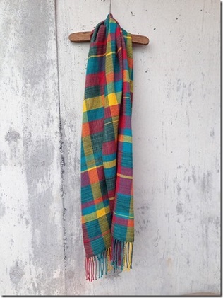 ito to iro 手染め・手織り仕上「ストール」メリノウール100%ストール【2】 ファッション小物 