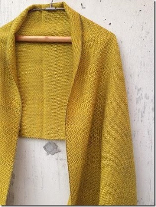 ito to iro 手染め・手織り仕上 シルクウール35% 網代斜紋 ストール【B】 ファッション小物 