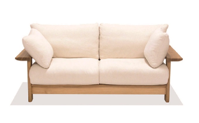 ナガノインテリア ソファ 『LAND』 LC616-LJ レッドオーク 