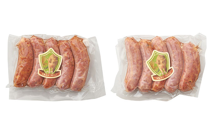 【数量限定】十勝幕別町 ポークフランク 大満足のボリューム 80g×10本［蝦夷豚］ お肉 豚肉 加工品 ソーセージ ウインナー 