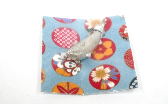 鯖の箸置き　1つ　錫（すず）製 食器 雑貨 日用品 