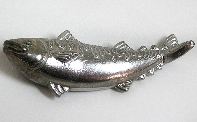 鯖の箸置き　3つ　錫（すず）製 食器 雑貨 日用品 