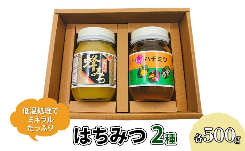 はちみつ セット 各500g×2個 レンゲブレンド 野山のハチミツ 詰め合わせ 食べ比べ 蜂蜜 ハチミツ 