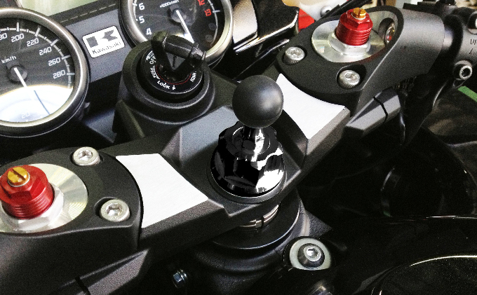 マルチマウントベースφ25 　kawasaki（カワサキ）Ninja1000 1400GTR ZZR1200（04-05）用 NAVI-MS-M26B25 雑貨 日用品 