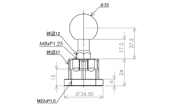 マルチマウントベースφ25　Honda（ホンダ）モンキー，NSR50 Yamaha（ヤマハ）SR400（01～）他用 雑貨 日用品 