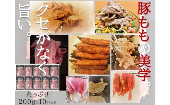 埼玉県飯能市のふるさと納税 【豚肉】埼玉県産 三元豚 もも 切り落とし 熟練職人手作業 2kg[52210298] 切り落し お肉 モモ