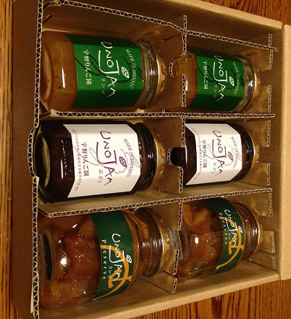 宇野りんご園のジャム6本セット（りんご・ぶどう）長野 信州 坂城 リンゴジャム 林檎ジャム 葡萄ジャム アップル ぶどうジャム 