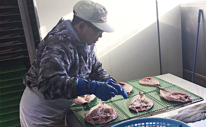 北海道礼文島産　開きほっけ（350g以上）×8枚 魚貝類 干物 ホッケ 